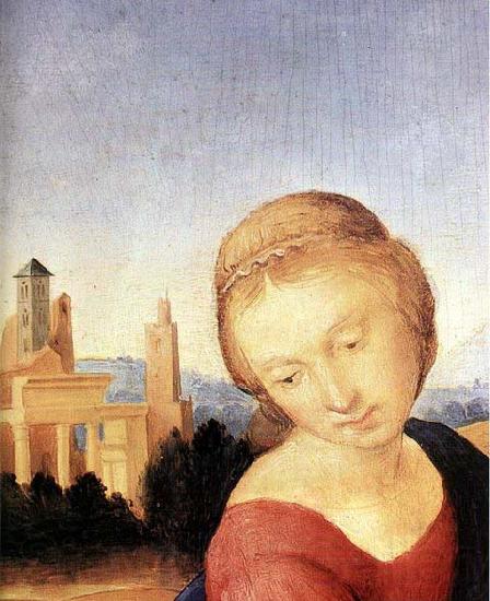 RAFFAELLO Sanzio Madonna and Child with the Infant St John Norge oil painting art